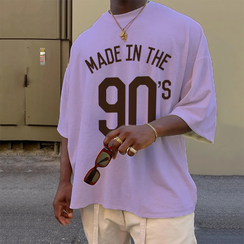 Made In The 90's Printed Oversized T-Shirt
