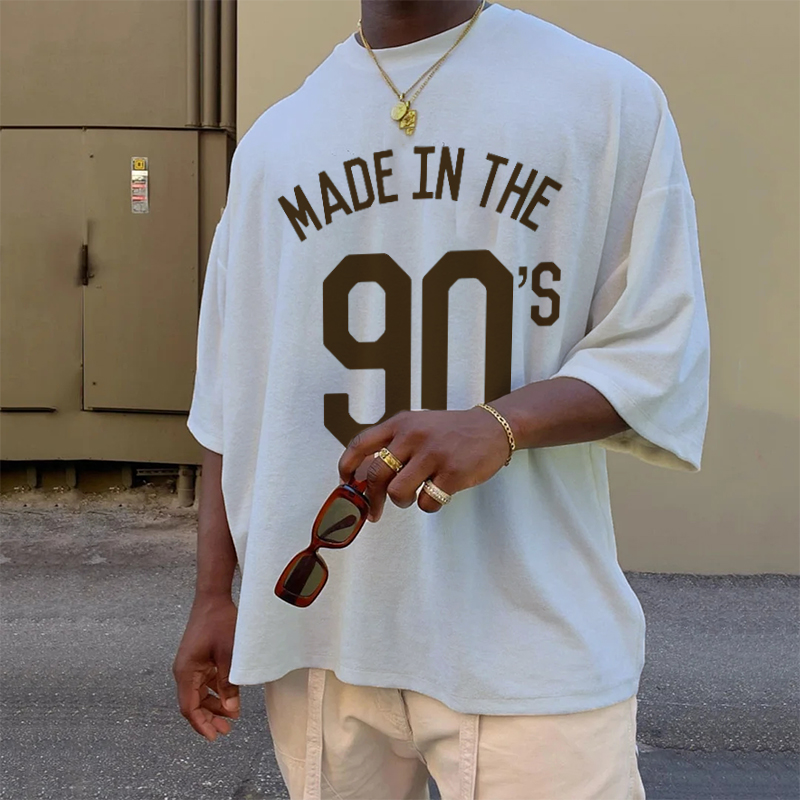 Made In The 90's Printed Oversized T-Shirt