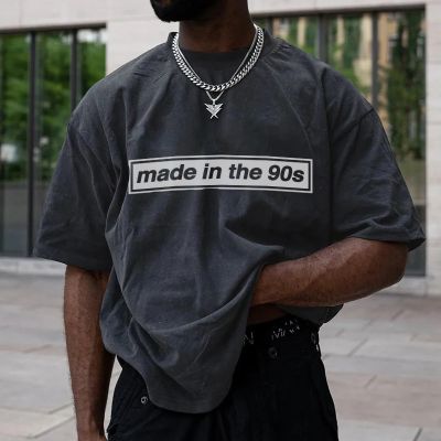 Made In The 90's Print T-Shirt