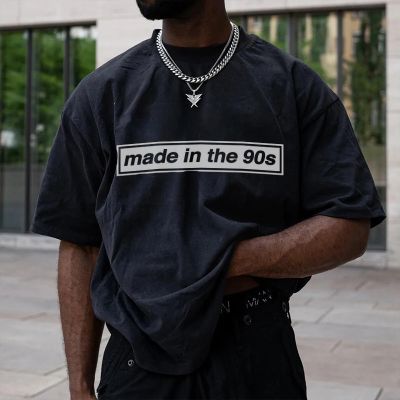 Made In The 90's Print T-Shirt