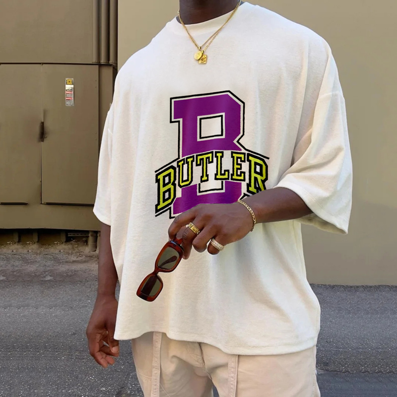 Graphic Tee Creative Letter Combination