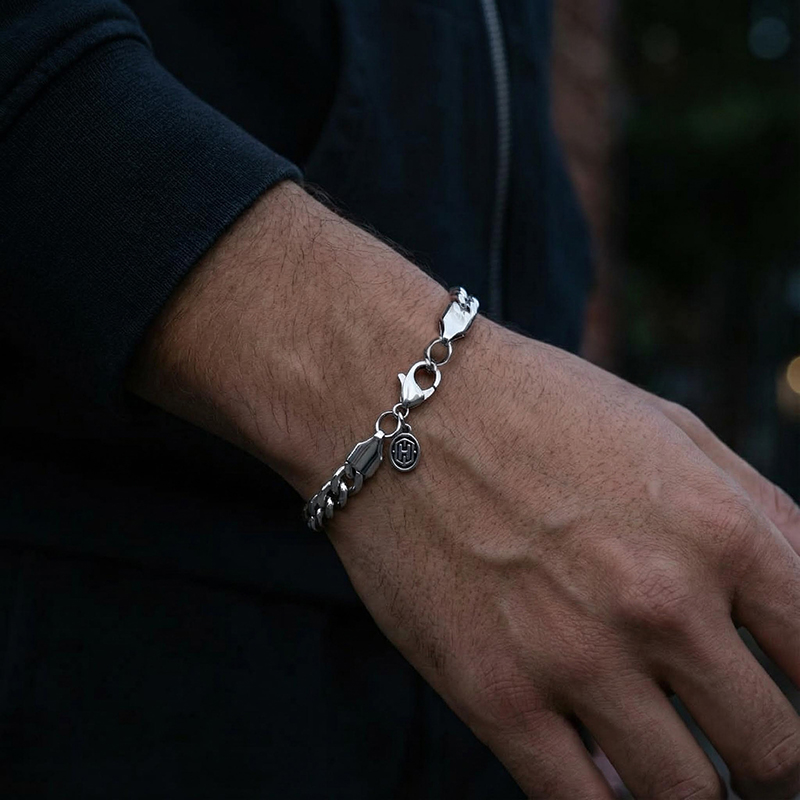 5mm Stainless Steel Cuban Bracelet