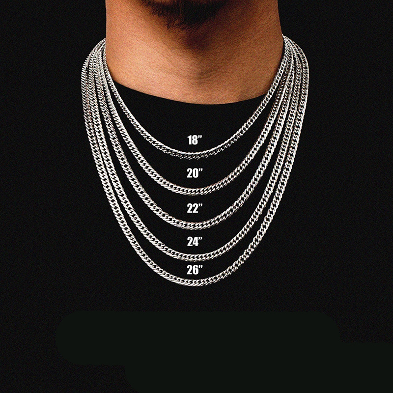 12mm 316L Stainless Steel Cuban Chain