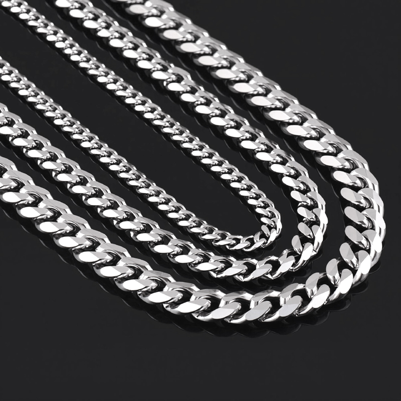 14mm 316L Stainless Steel Cuban Link Chain