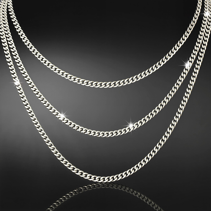 5mm Stainless Steel Cuban Link Chain