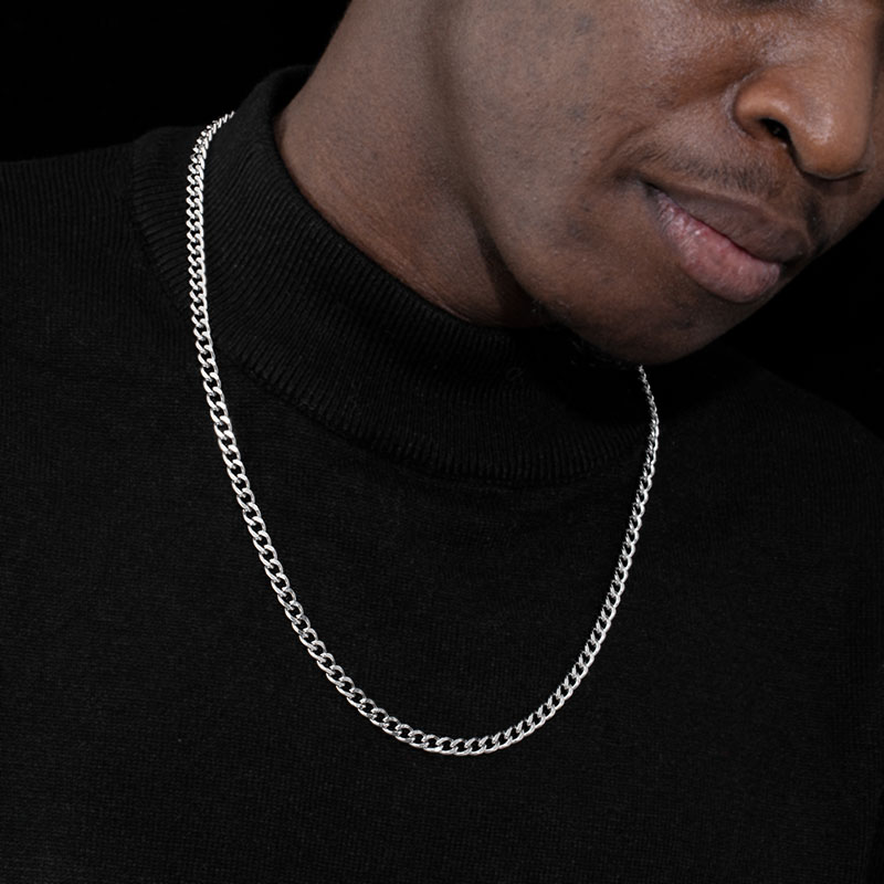 5mm Stainless Steel Cuban Link Chain