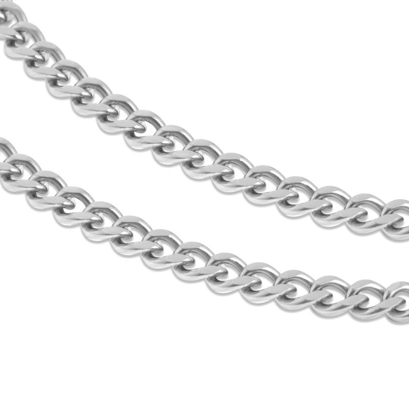 5mm Cuban Link Solid 925 Sterling Silver Chain