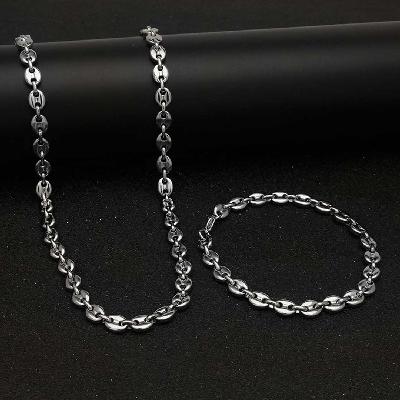 7mm 22" Coffee Bean Chain