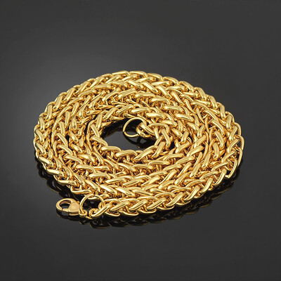 2.5mm 18K Gold Franco Chain