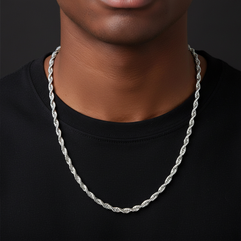 6mm Stainless Steel Rope Chain