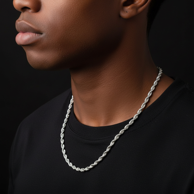 6mm Stainless Steel Rope Chain