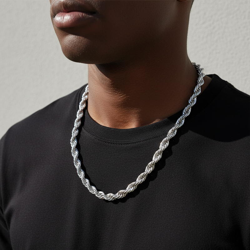 10mm Stainless Steel Rope Chain