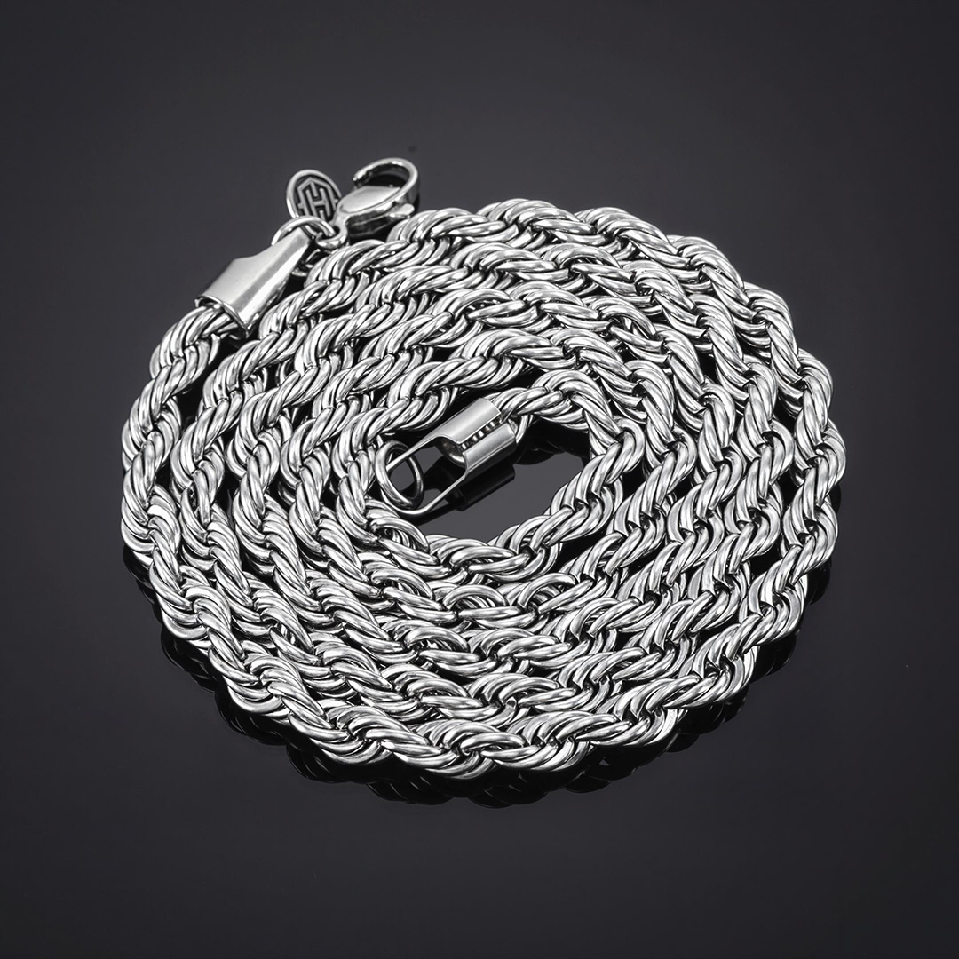 4mm Stainless Steel Rope Chain 4mm Stainless Steel Rope Chain