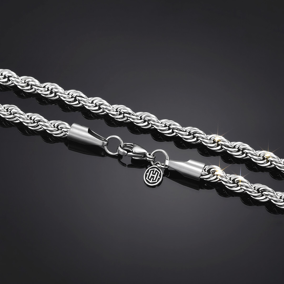 4mm Stainless Steel Rope Chain 4mm Stainless Steel Rope Chain