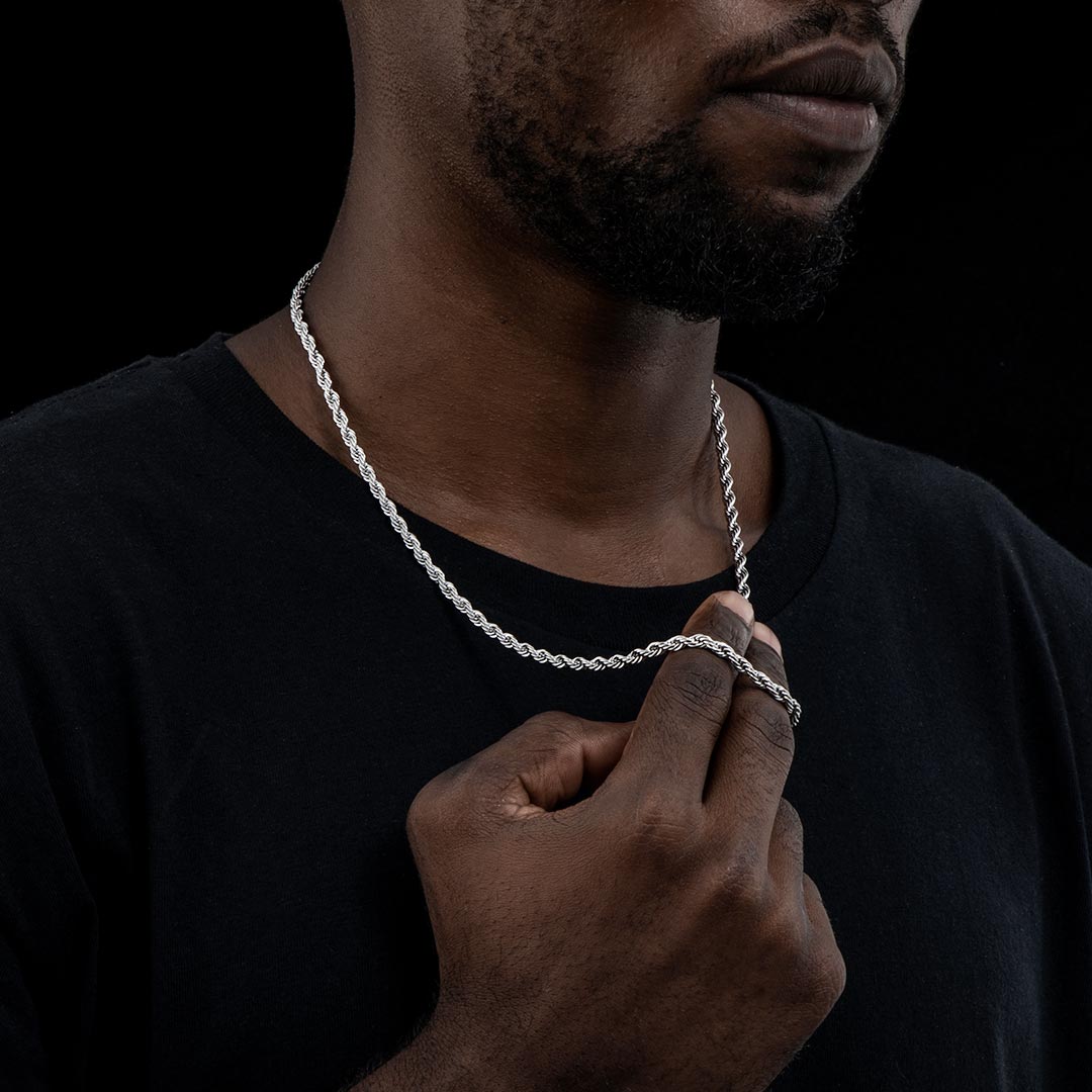 4mm Stainless Steel Rope Chain 4mm Stainless Steel Rope Chain