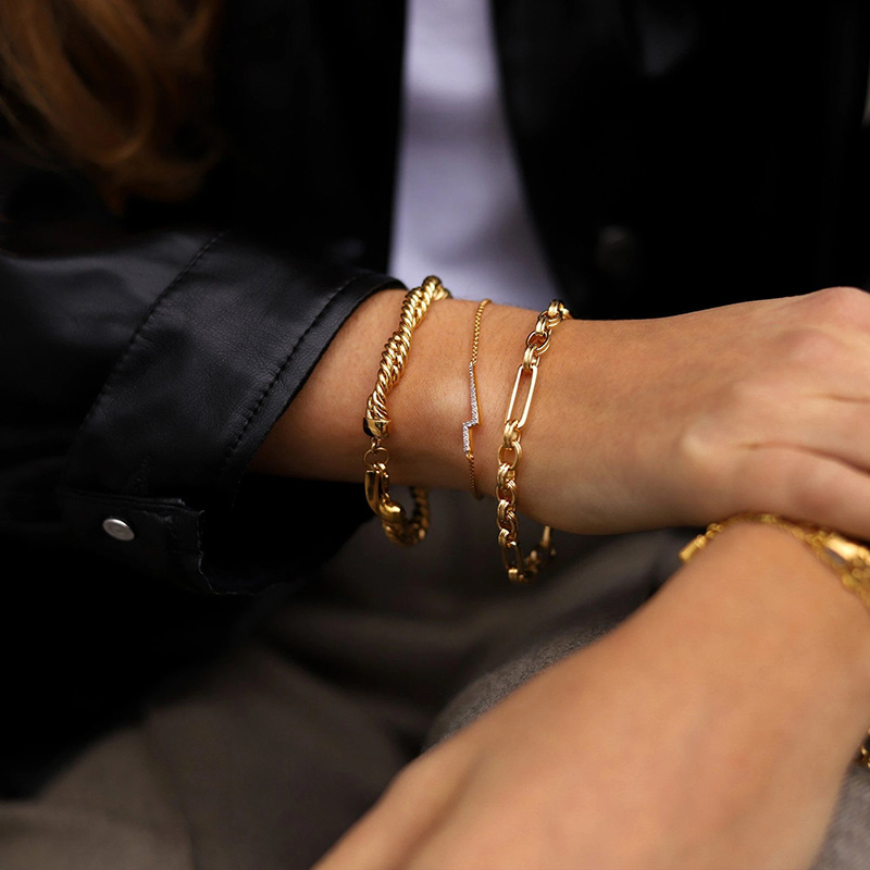 Marina Double Chain Bracelet