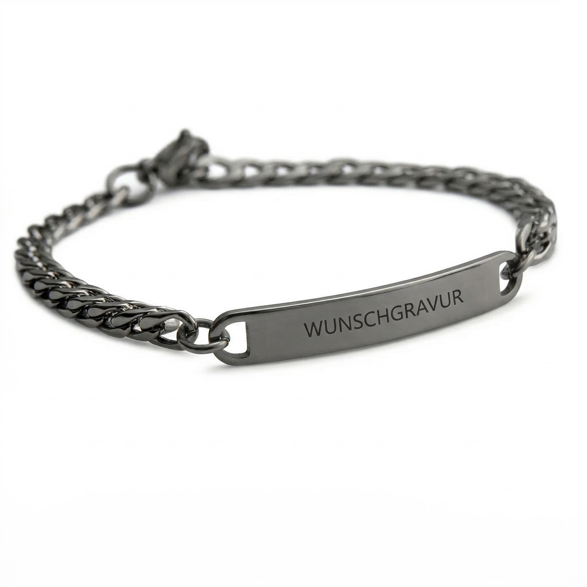  Personalized Engraved Cuban ID Bracelet for Women