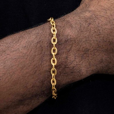 5mm Rolo Bracelet in Gold