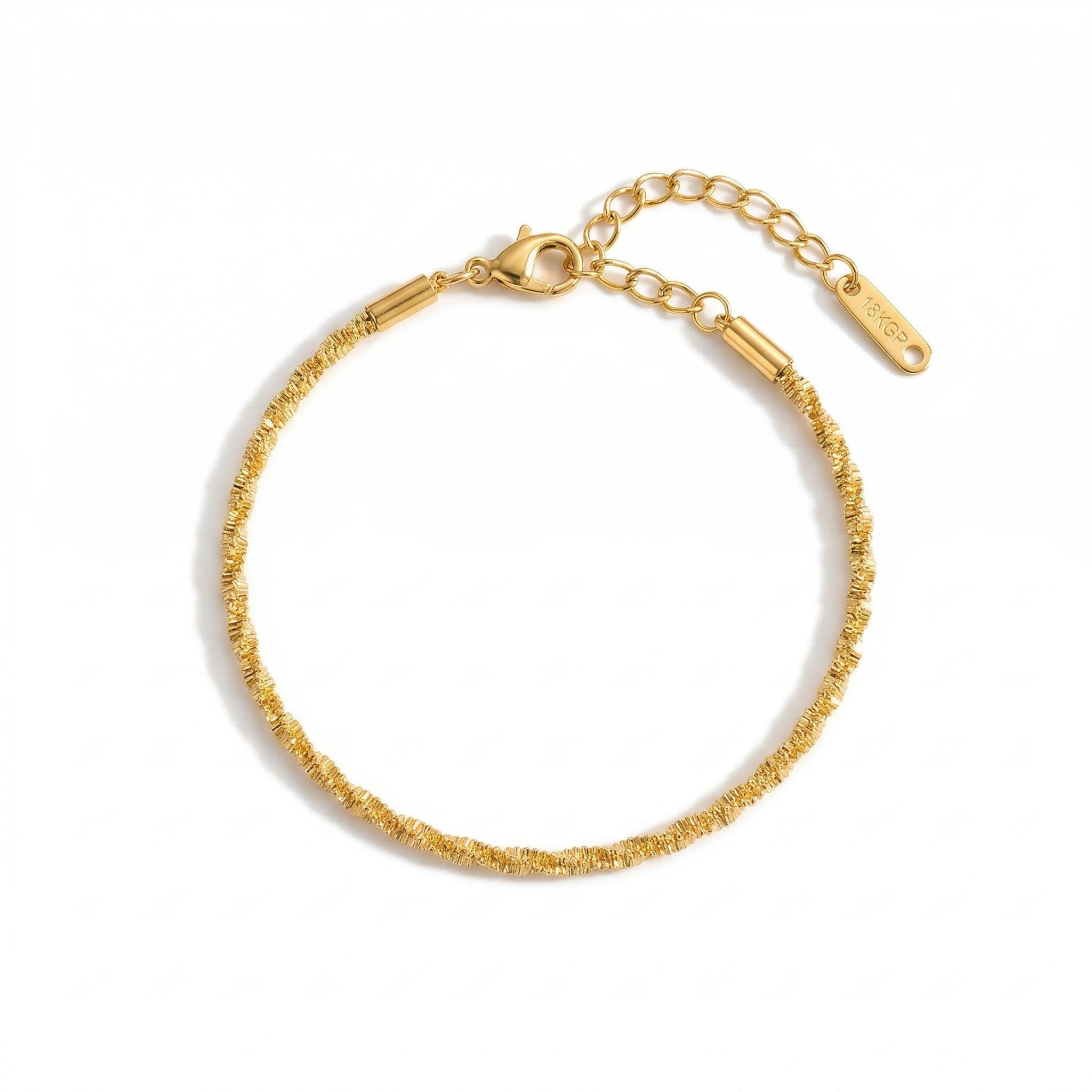 Sparkling Gypsophila Bracelet