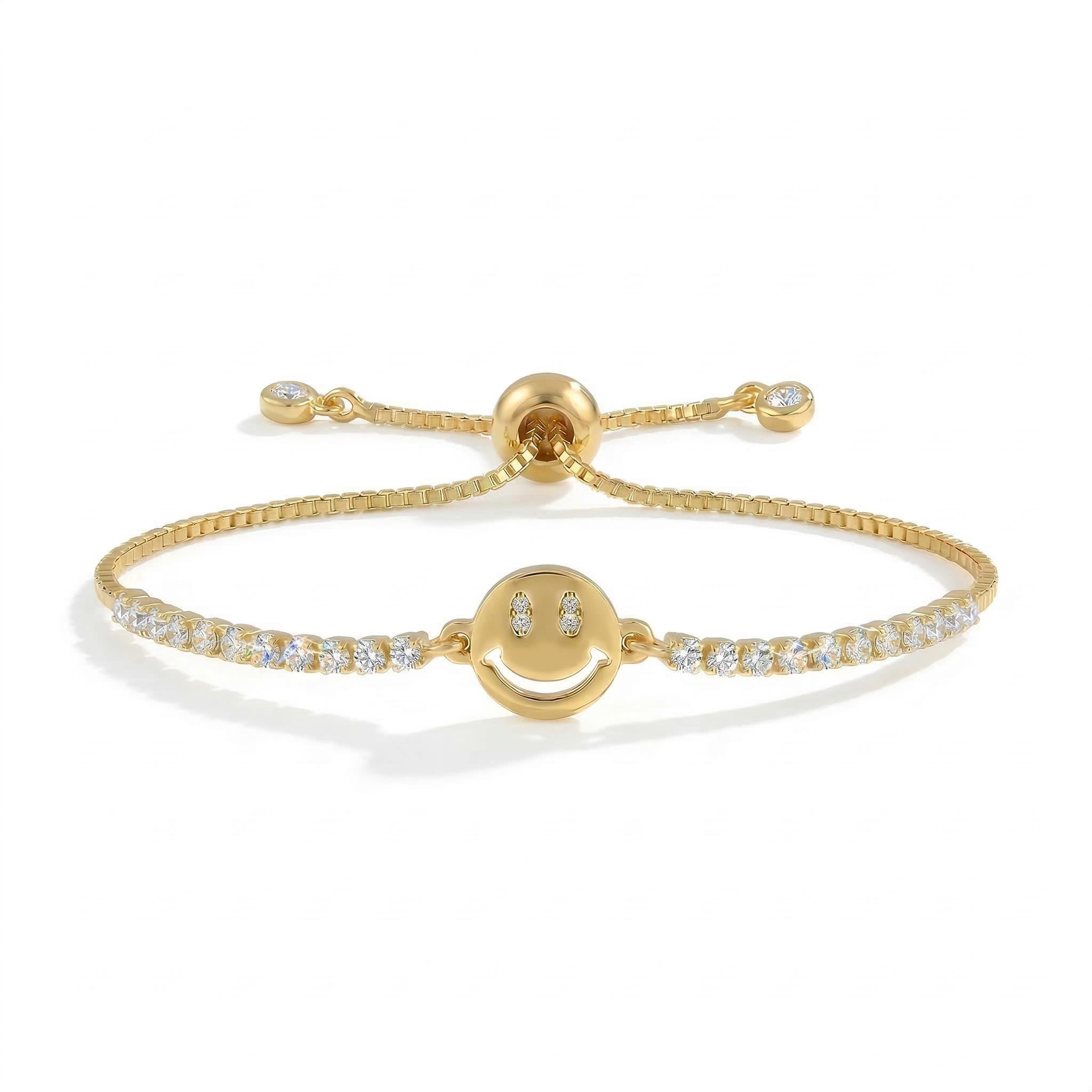 Iced Smiley Mama Bolo Bracelet