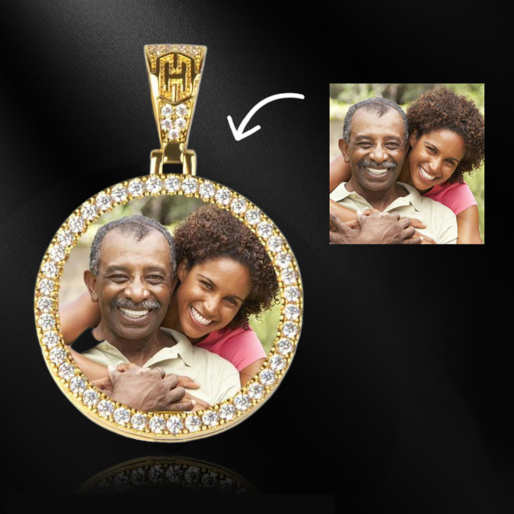 Custom Small Size Photo Pendant - 26mm/1" Custom Small Size Photo Pendant - 26mm/1"