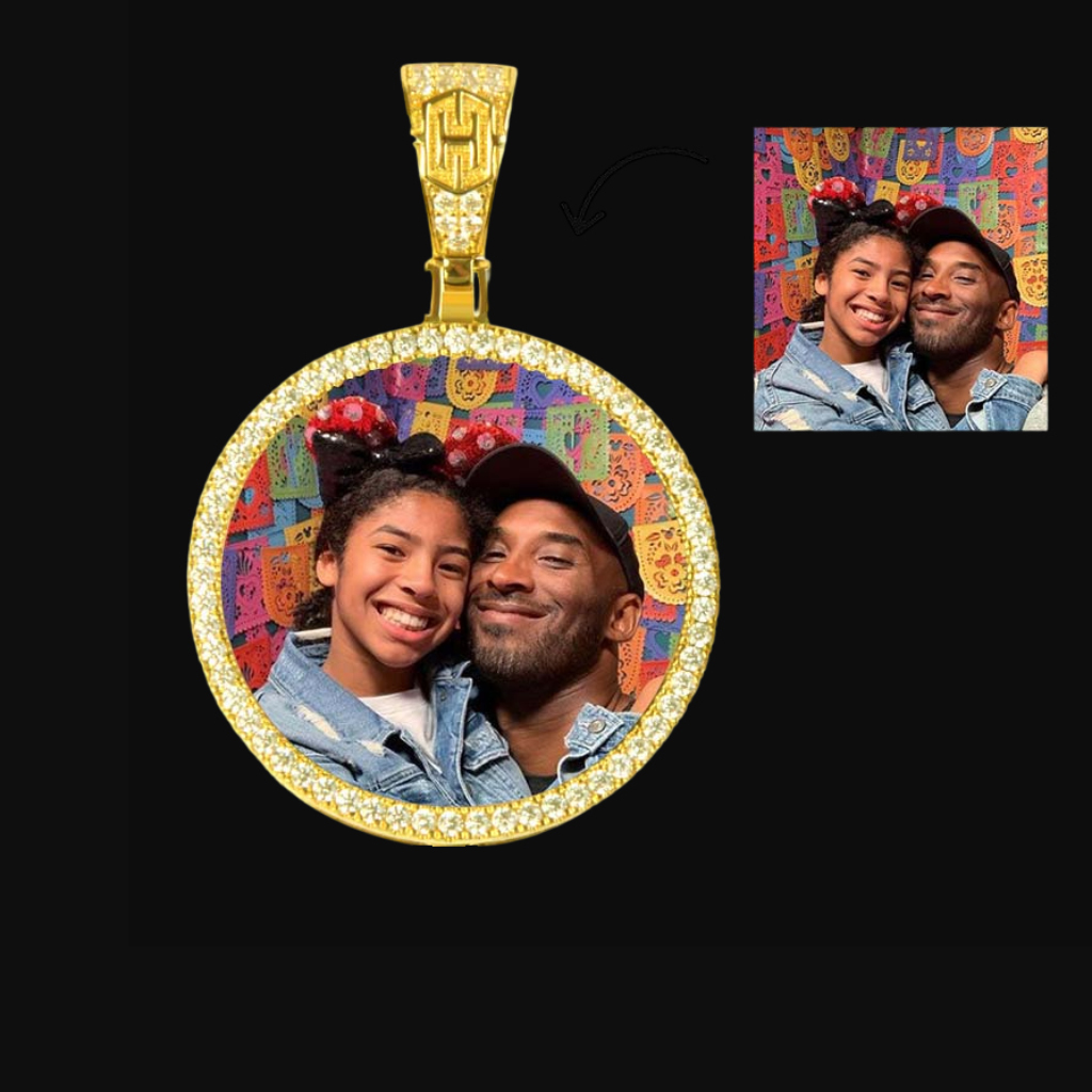 Custom Medium Size Photo Pendant -40mm/1.6" Custom Medium Size Photo Pendant -40mm/1.6"