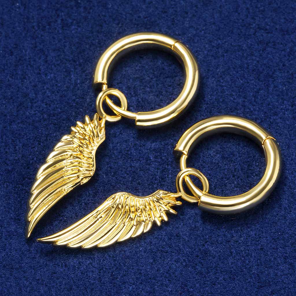 Angel Wings Earrings in Gold Angel Wings Earrings in Gold