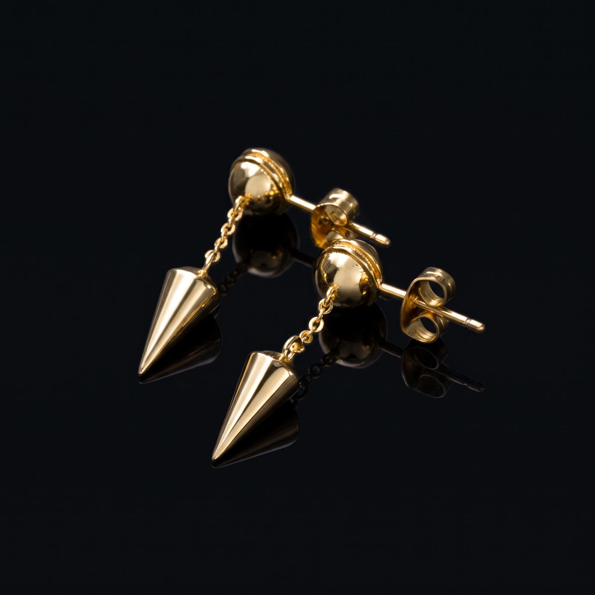 Eye of Ra Cron Drop Earrings