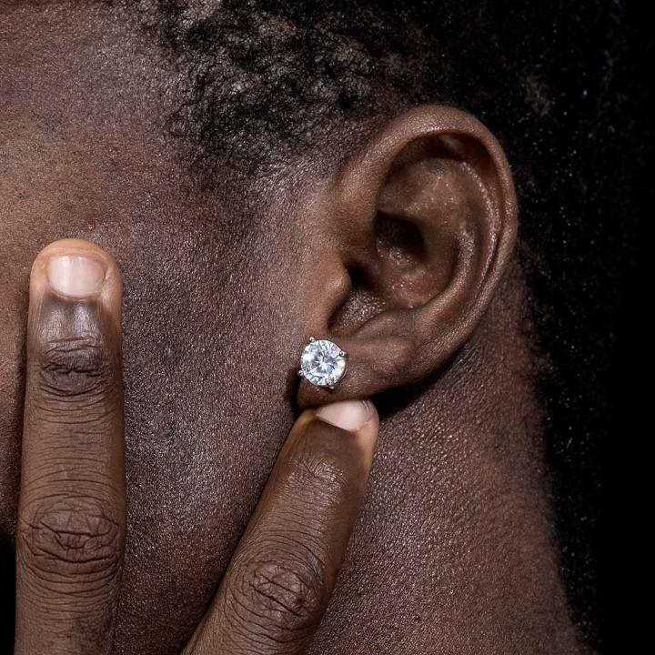 Round Cut Stud Earring Round Cut Stud Earring