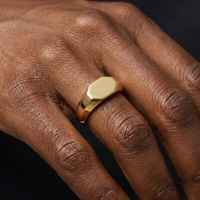  Men's Signet Ring