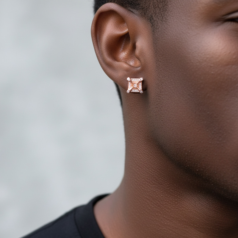 Dragon Claw Square Earring Dragon Claw Square Earring