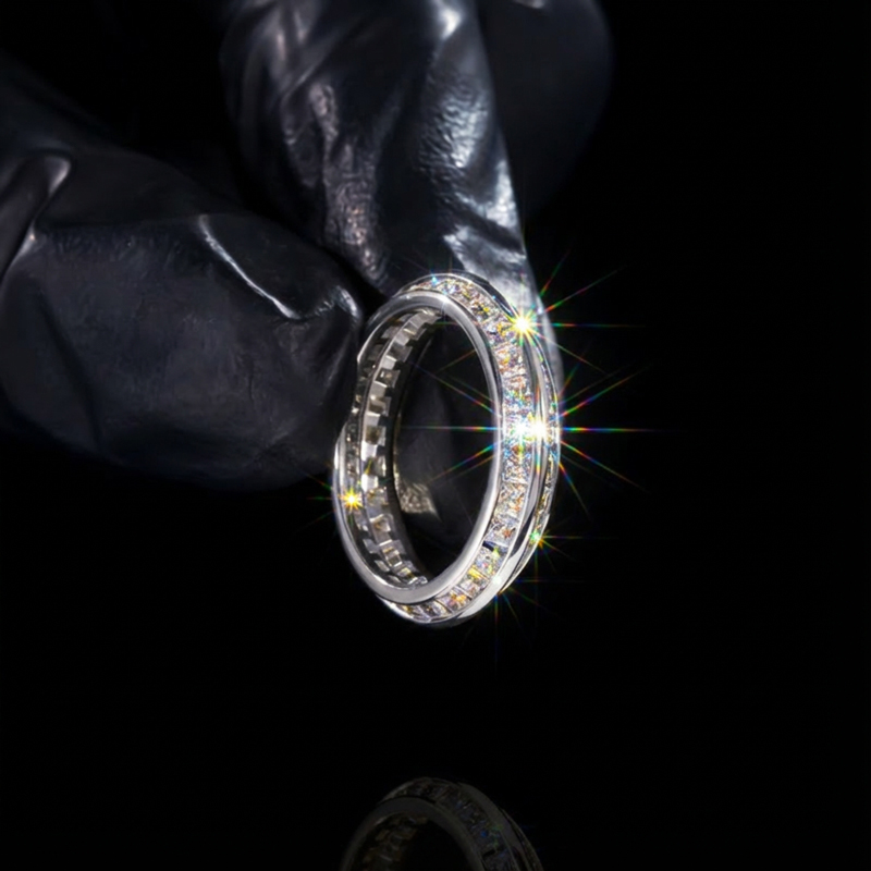 Two Rows Pave Band Two Rows Pave Band