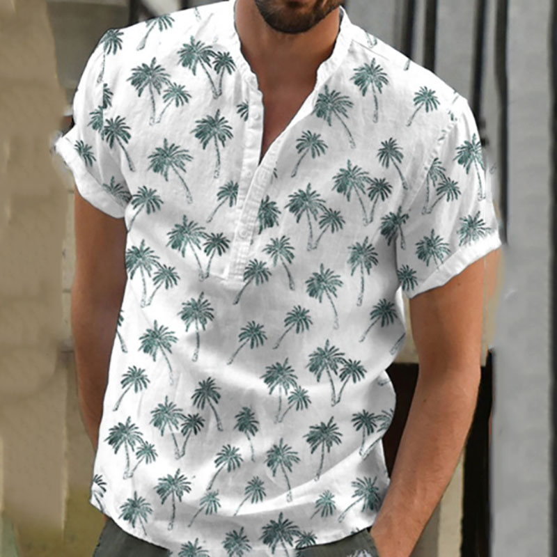 New Men's Printed Casual Shirts New Men's Printed Casual Shirts