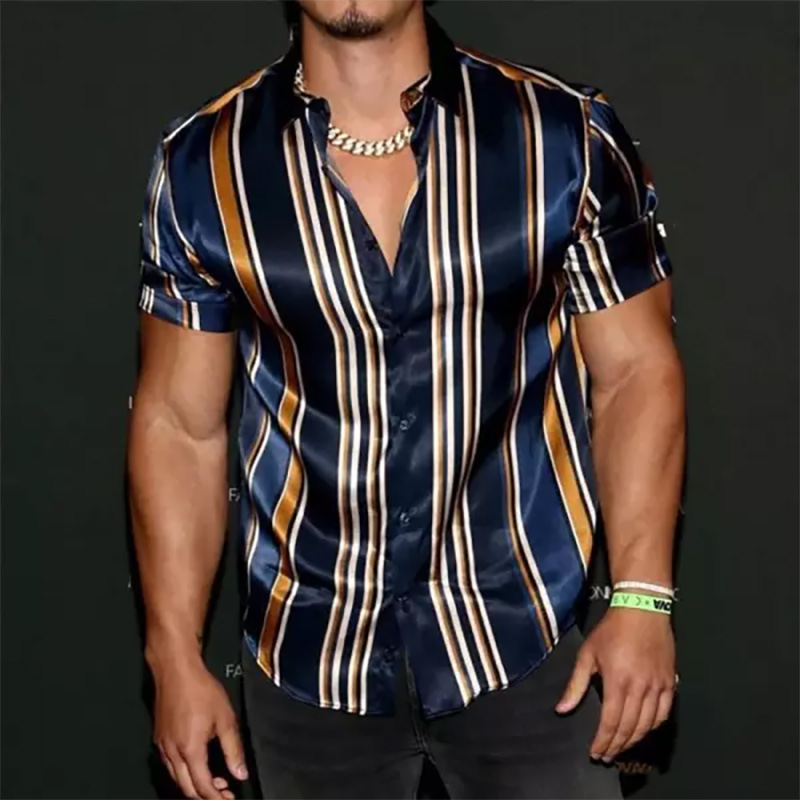 Men's Fashion Striped Shirt 