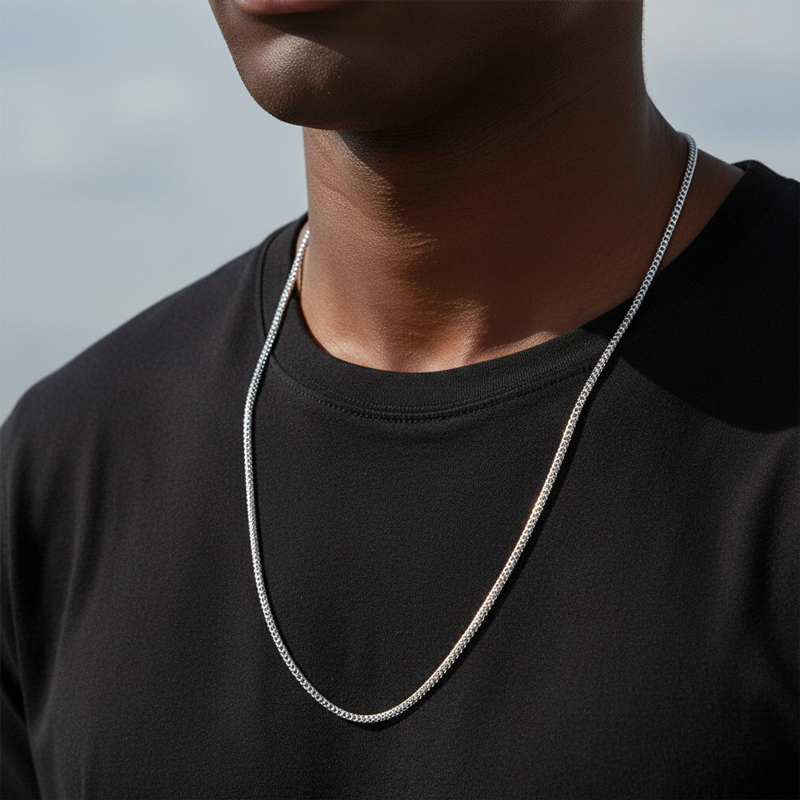 3mm Stainless Steel Cuban Chain