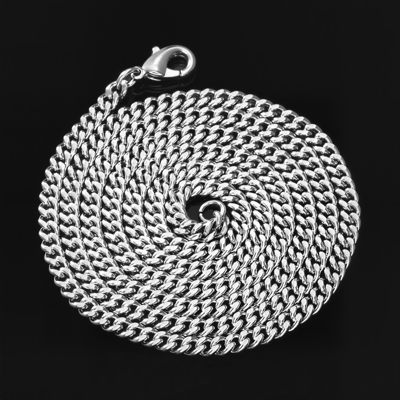 3mm Stainless Steel Cuban Chain