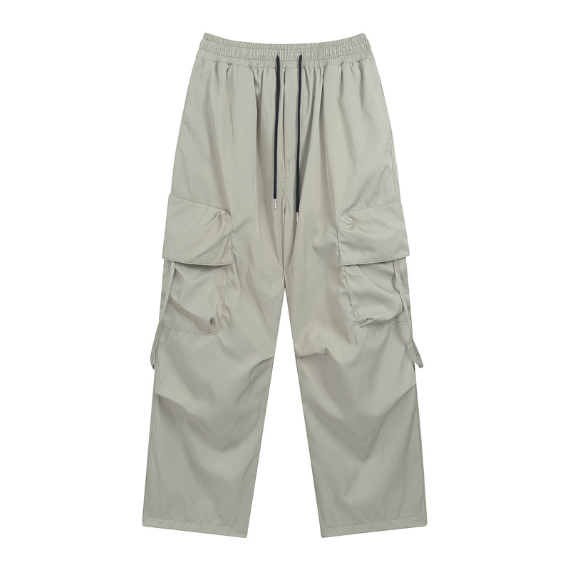 High Street Straight Paratrooper Pants