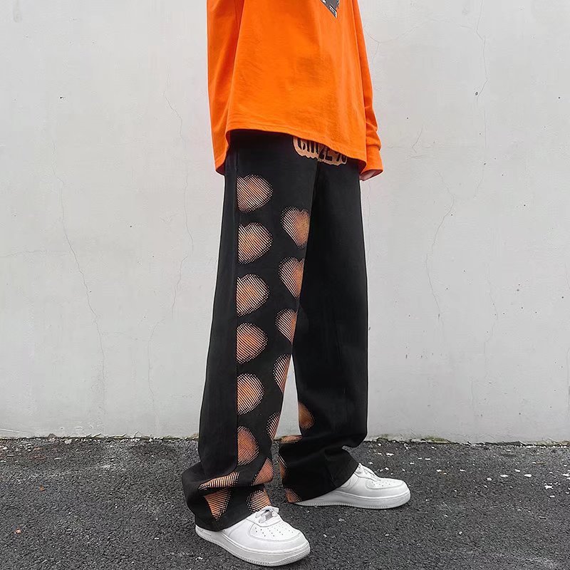 Heart Graffiti Casual Pants