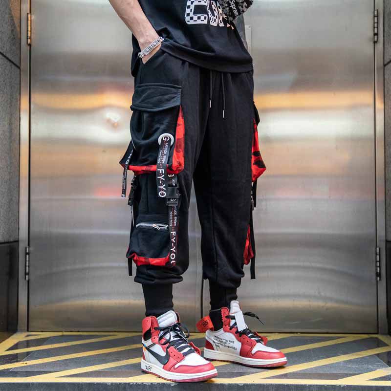 Street Multiple Pocket  Casual Pants