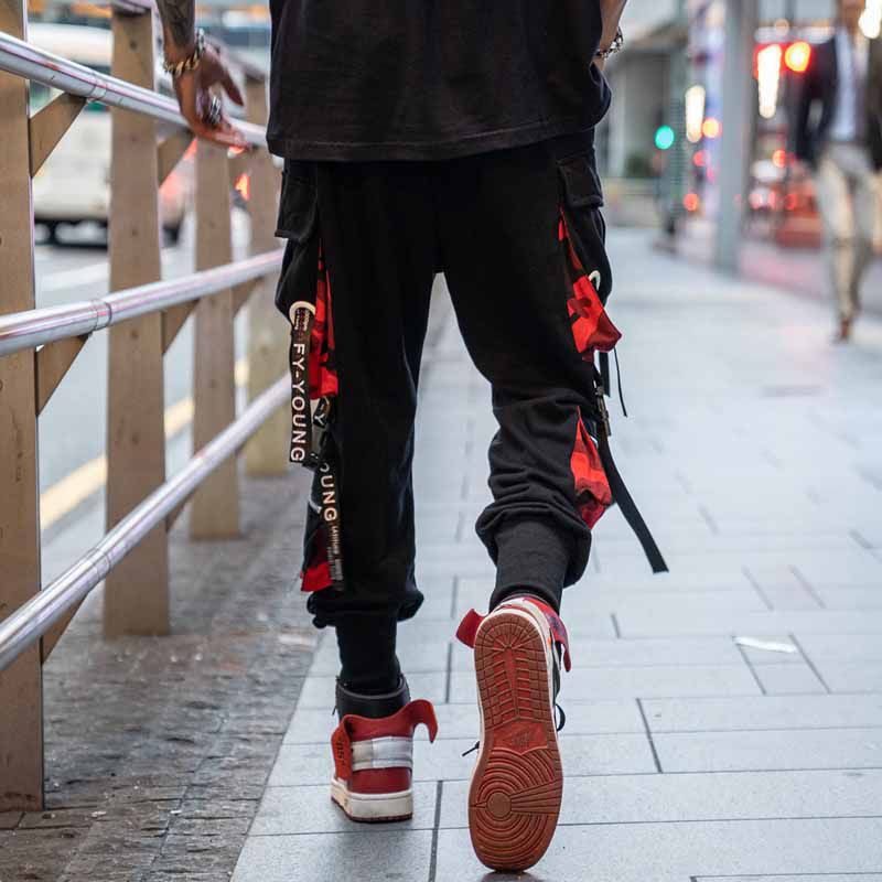 Street Multiple Pocket  Casual Pants