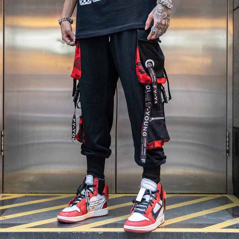 Street Multiple Pocket  Casual Pants