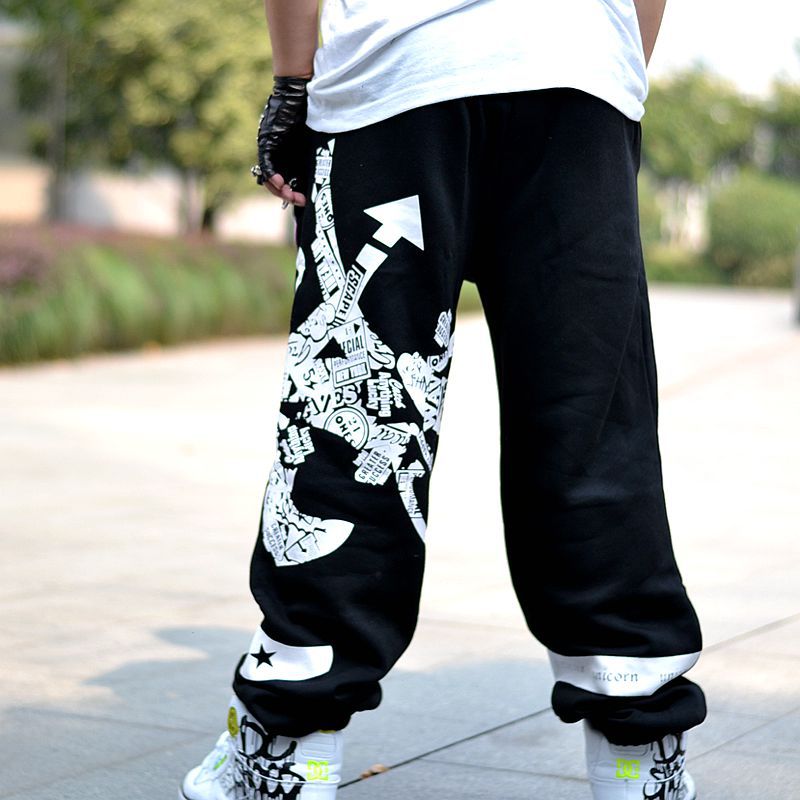 Men's Hip Hop Loose Sweatpants