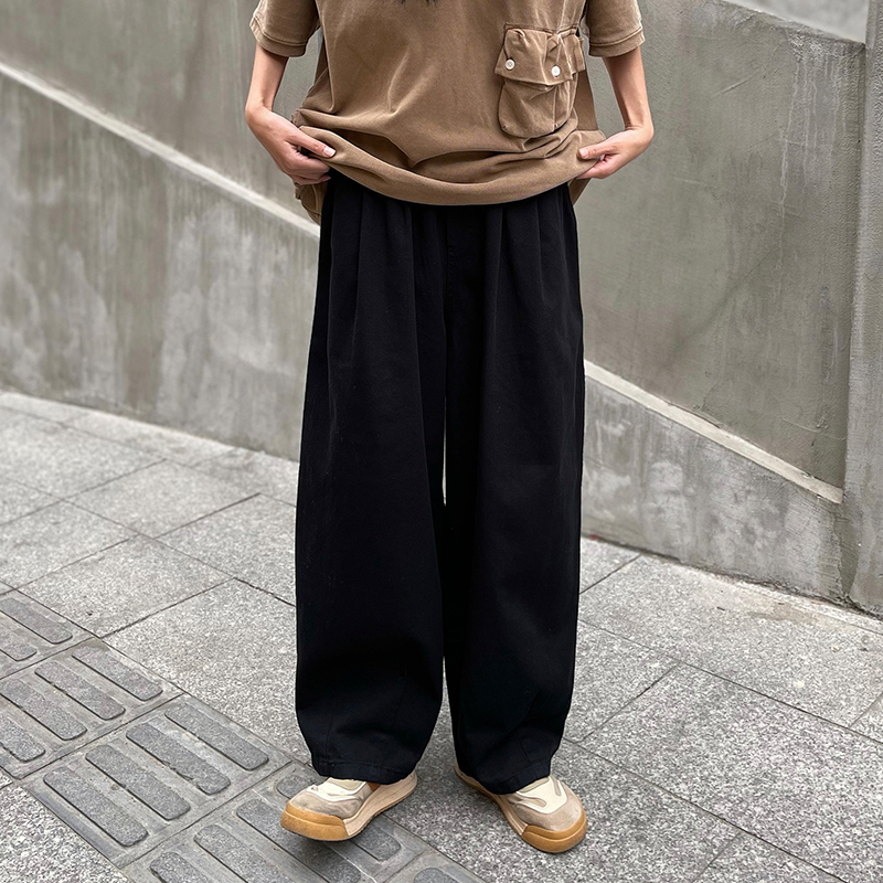 Japanese Retro Straight High Street Casual Pants