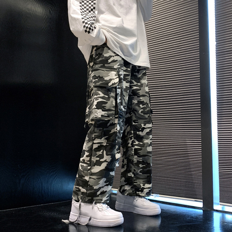 High Street Retro Hip Hop Camouflage Pants High Street Retro Hip Hop Camouflage Pants