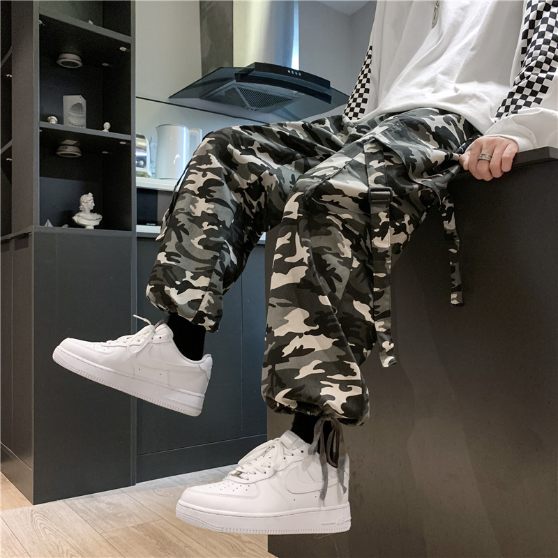 High Street Retro Hip Hop Camouflage Pants High Street Retro Hip Hop Camouflage Pants