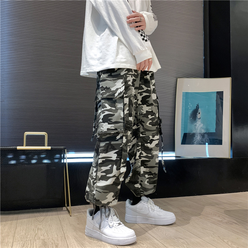 High Street Retro Hip Hop Camouflage Pants High Street Retro Hip Hop Camouflage Pants