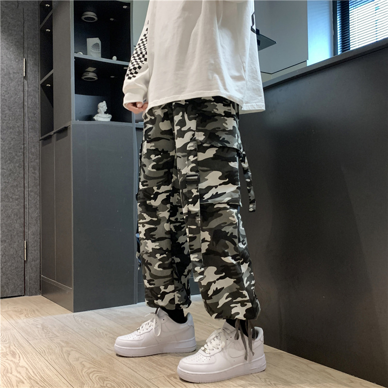 High Street Retro Hip Hop Camouflage Pants High Street Retro Hip Hop Camouflage Pants