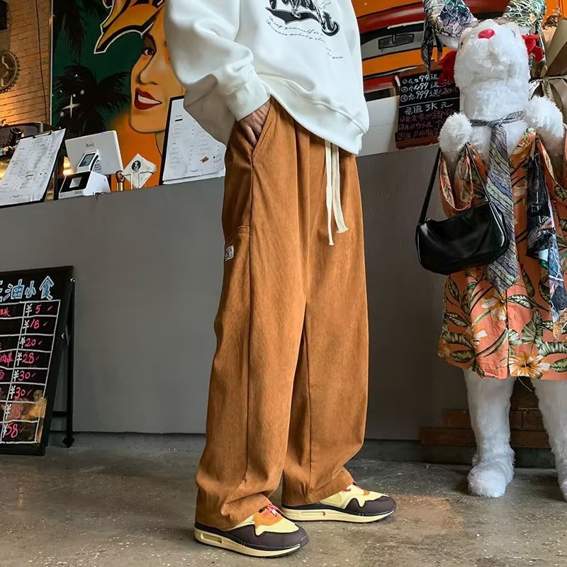 Japanese Retro High Street Casual Pants