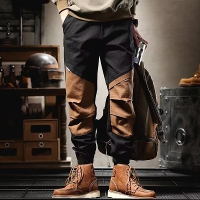 Trendy Loose Straight Pocket Trousers