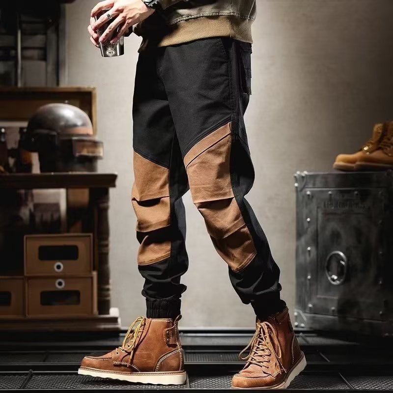 Trendy Loose Straight Pocket Trousers